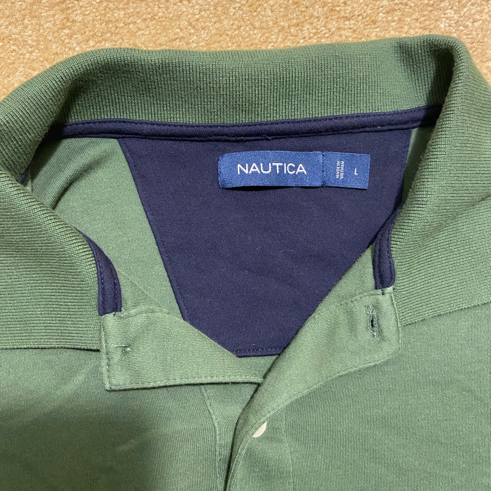 Men’s Large Green Polo shirt - Picture 2 of 3